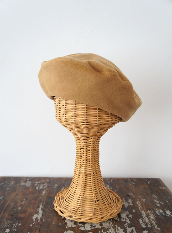 ベレー・ヌフ[カシミア・キャメル]C3261485cashmerecamel 2枚目の画像