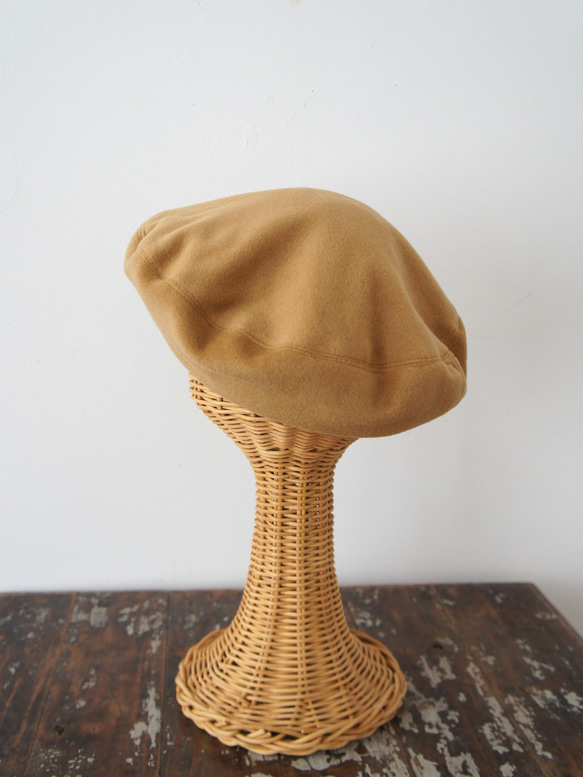 ベレー・ヌフ[カシミア・キャメル]C3261485cashmerecamel 3枚目の画像