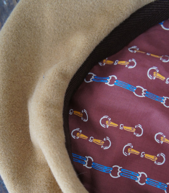 ベレー・ヌフ[カシミア・キャメル]C3261485cashmerecamel 6枚目の画像