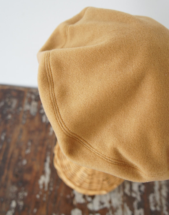 ベレー・ヌフ[カシミア・キャメル]C3261485cashmerecamel 1枚目の画像