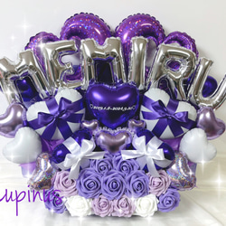 バルーンブーケ　卓フラ　フラスタ　生誕祭　推し　成人式　楽屋花　祝花　アレンジ バルーンアレンジ バルーンギフト 生誕祭 推し 楽屋花 フラスタ