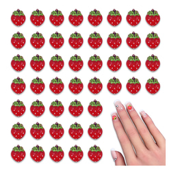 3dネイルパーツ いちご パーツ ネイルパーツ