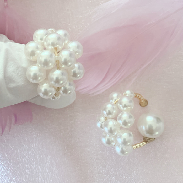 さとう式公式カフ】金属アレルギー対応・まるでイヤリングのような