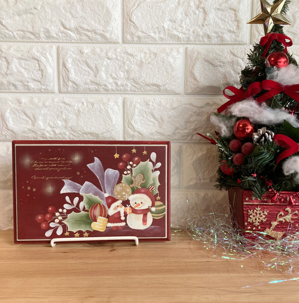 トールペイント：サンタのオーナメント クリスマス 冬 お正月