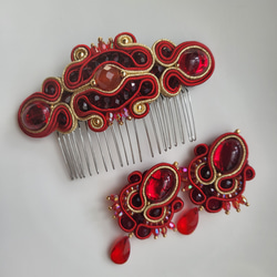 フラメンコ ペイネタ・ピアス10点セット ソウタシエ フラメンコ ペイネタ・ピアス10点セット ソウタシエ フラメンコ