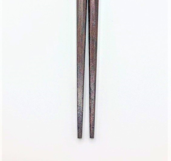 【送料無料】1膳　国産★漆★会津天削箸★手描き【赤べこ・小法師・八重桜】　 4枚目の画像