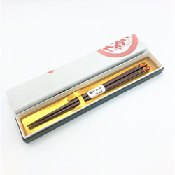 【送料無料】1膳　国産★漆★会津天削箸★手描き【赤べこ・小法師・八重桜】　 3枚目の画像