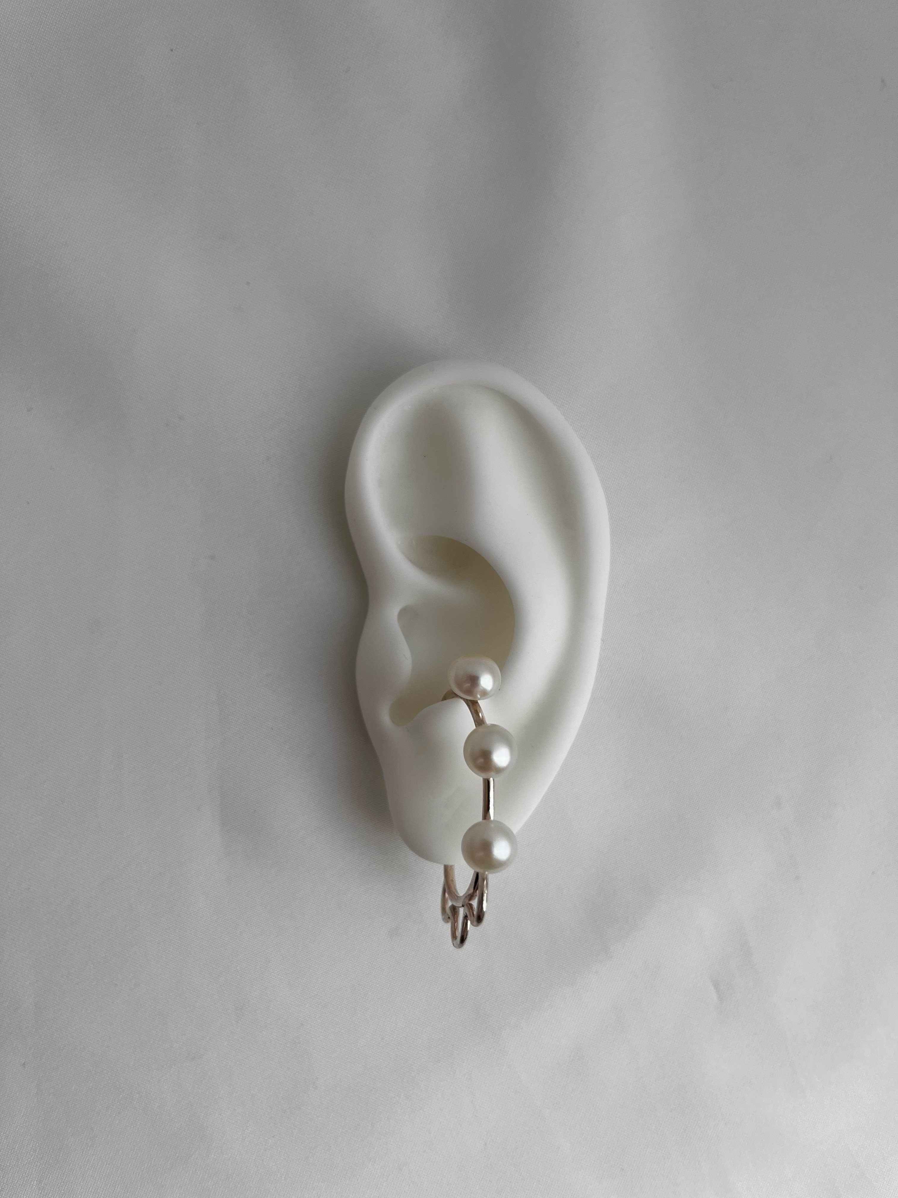 -nube- ear caff  ［silver］