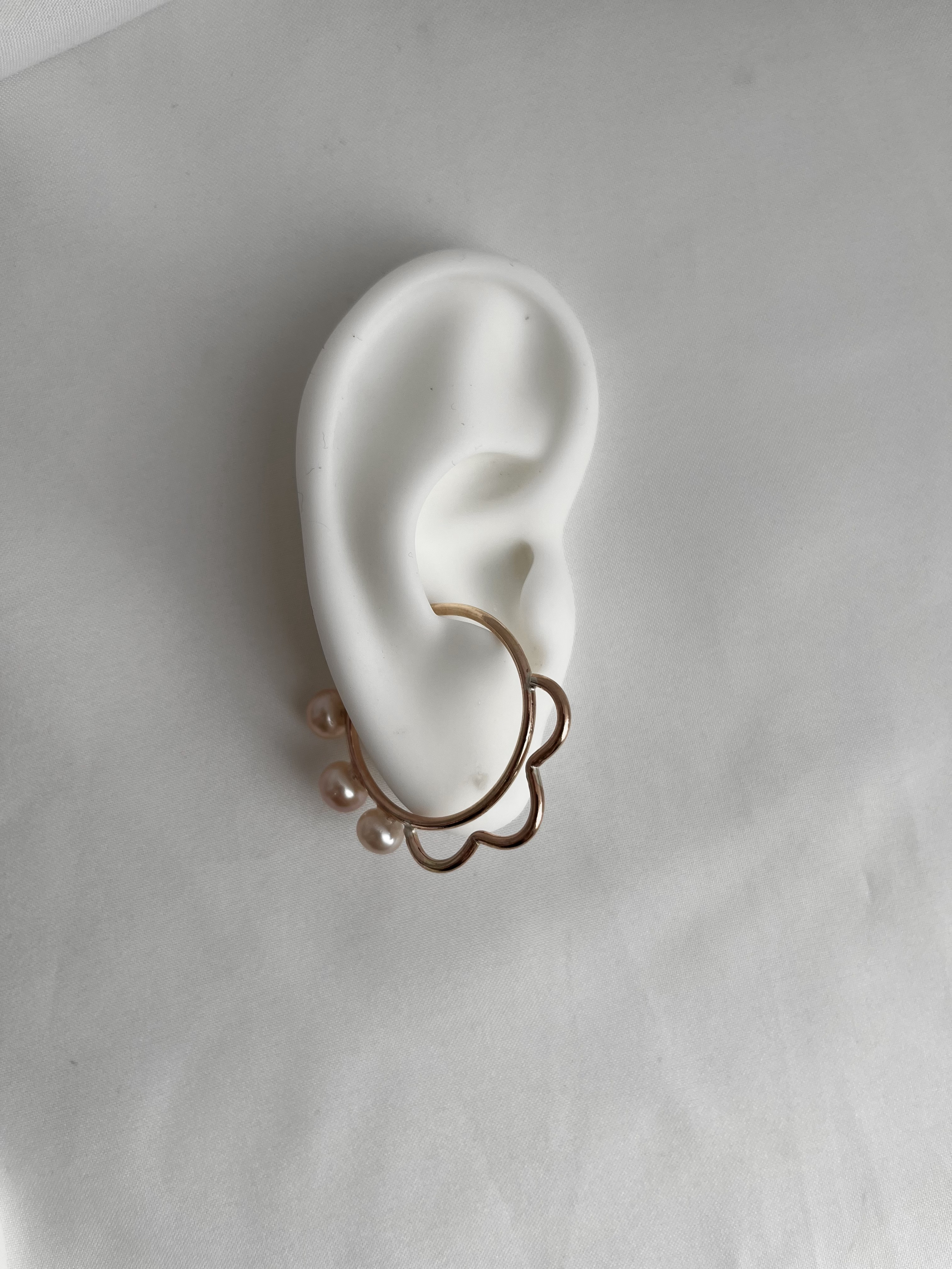 -nube- ear caff  ［gold］