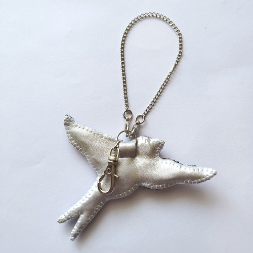 ツバメ 羽ばたき チャーム・バッグチャーム・キーホルダー 金具の選択