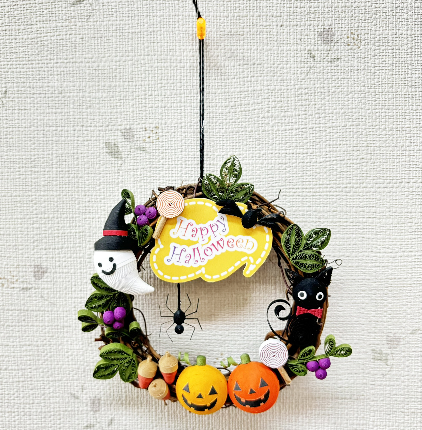 ペーパークイリング＊ウェルカムリース d1fb166064a7e5c87dcd5ac667f8b7