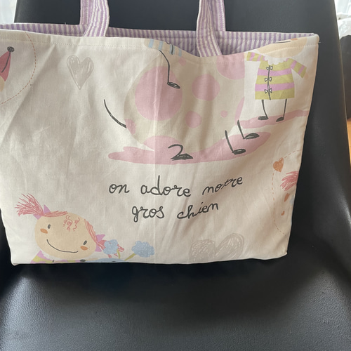 送料込み】ハンドメイド☆通学バック☆通園バック☆トートバック 