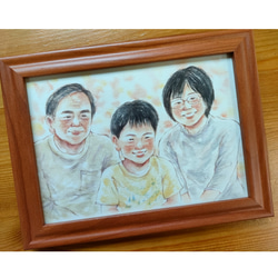 洋服通販 - 新作アイテムを 似顔絵 A3 金婚式 両親贈呈品 イラスト 名入れ 還暦祝い イラスト