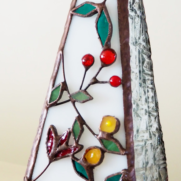 ステンドグラスのクリスマスキャンドル 15枚目の画像