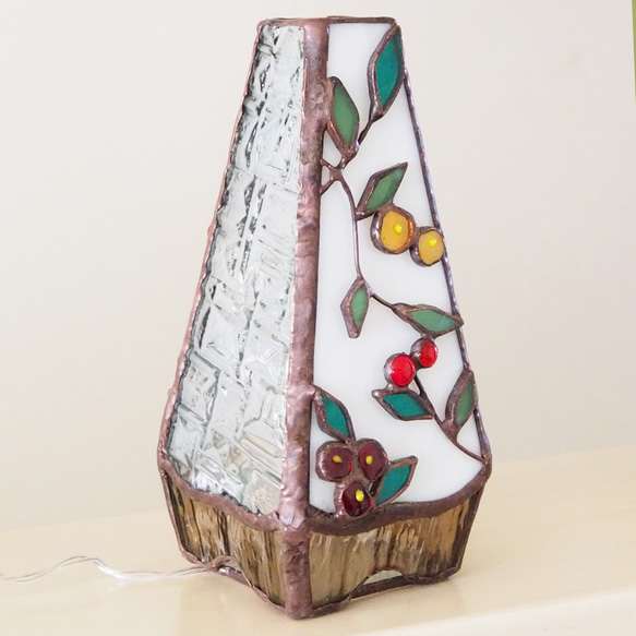 ステンドグラスのクリスマスキャンドル 12枚目の画像