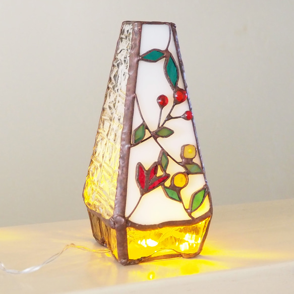 ステンドグラスのクリスマスキャンドル 10枚目の画像