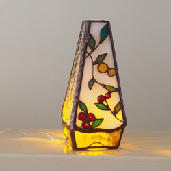 ステンドグラスのクリスマスキャンドル 7枚目の画像