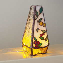 ステンドグラスのクリスマスキャンドル 8枚目の画像