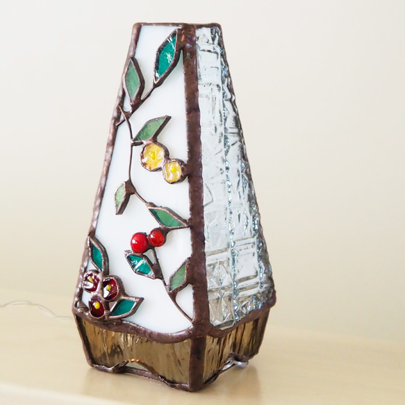 ステンドグラスのクリスマスキャンドル 13枚目の画像