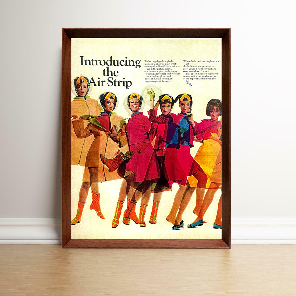 クリシュナ　ビンテージポスター　額縁付