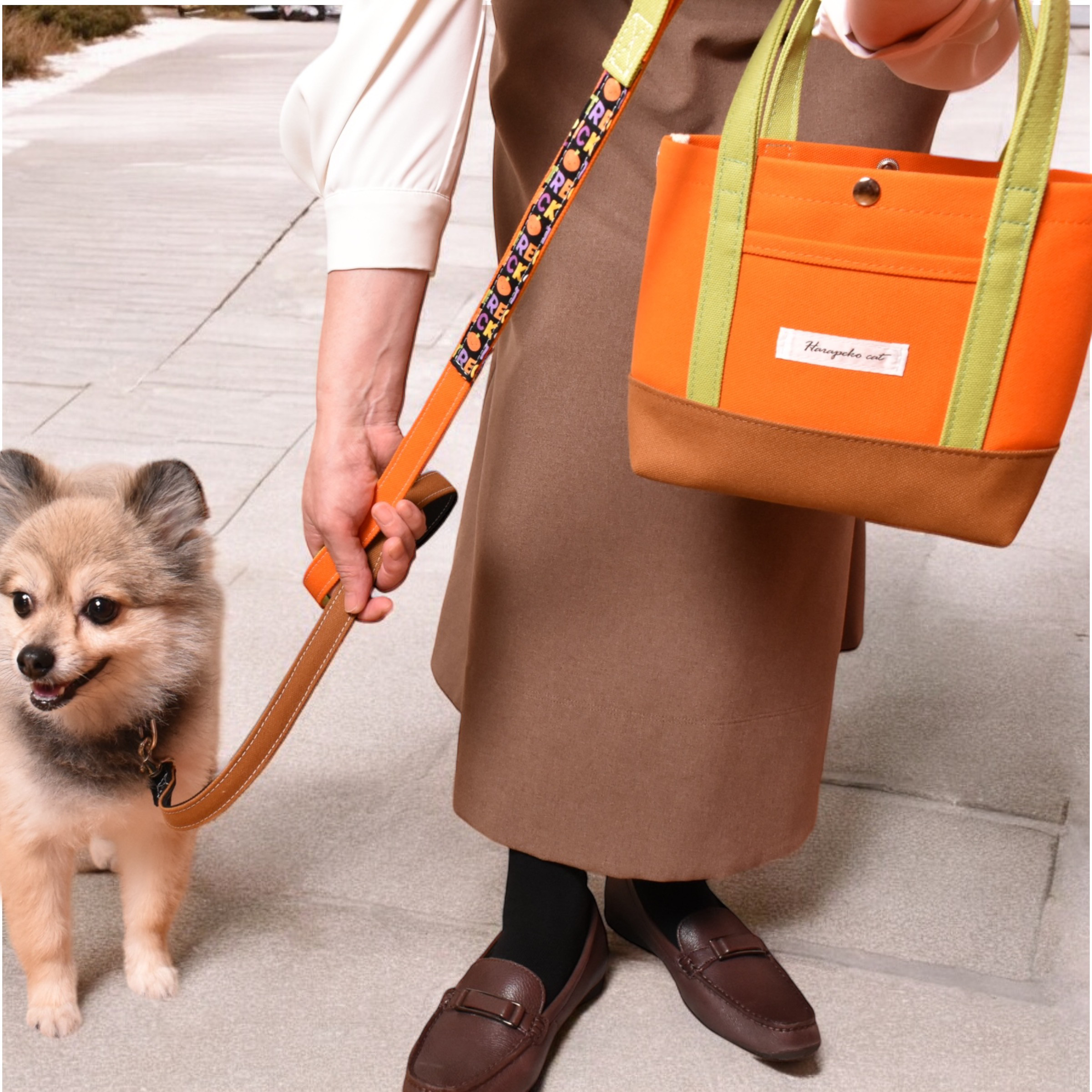 トリックオアトリート 首輪リードミニトートのセット