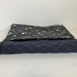 底角補強！キルティングショルダーバッグ　図書袋 4枚目の画像