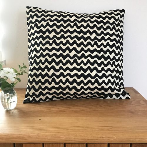 北欧クッションカバー なみなみ クッション・クッションカバー