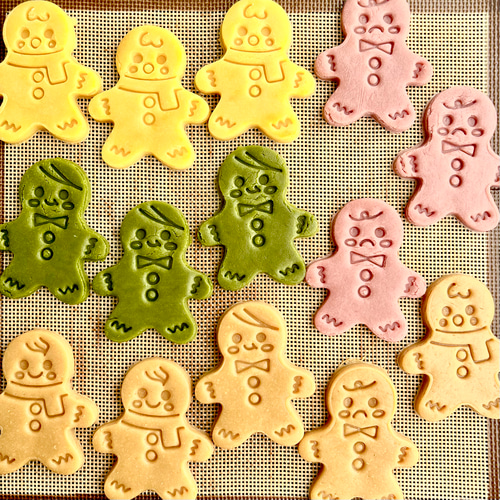 クリスマス ジンジャーマン むふふ顔【クッキー型】 クッキー型 NICA