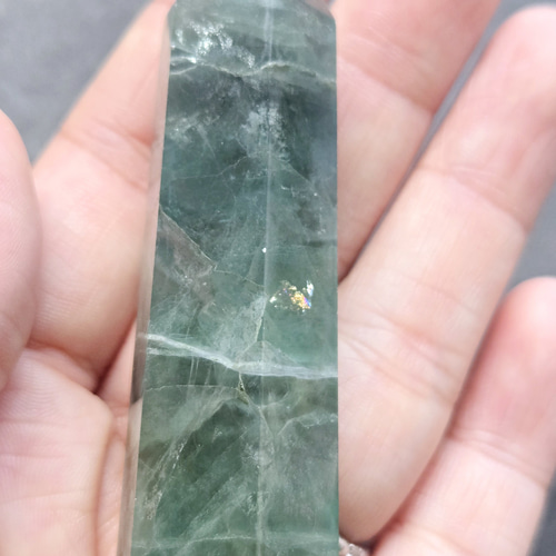 一点物】 虹入り✨ フローライト 蛍石 六角柱 ポイント ✩.*˚ その他 