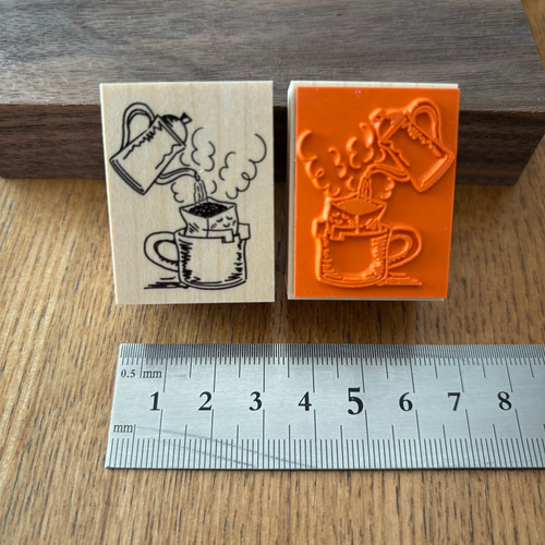 187】ラバースタンプ 野菜洗い担当 ノームさん 187】ラバースタンプ