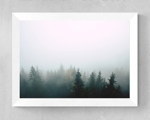 風景画　フレーム付き　手書き 91a80c40ea08c748b9b8e9720a30f6