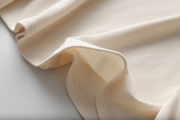 ◇洗濯可【2種類ネック 肌に優しい シルク タートルネック】オフホワイト 保湿、保温抜群 T-00086 9枚目の画像