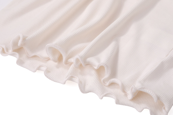 ◇洗濯可【2種類ネック 肌に優しい シルク タートルネック】オフホワイト 保湿、保温抜群 T-00086 4枚目の画像