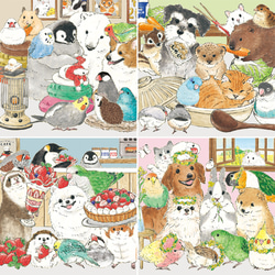 2025年 見開きA3カレンダー HAPPY ANIMAL YEAR!! 3枚目の画像