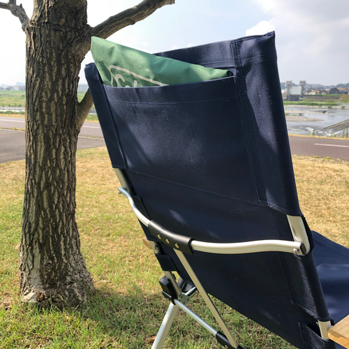 防水帆布リクライニングチェア張生地のみ キナリ1脚