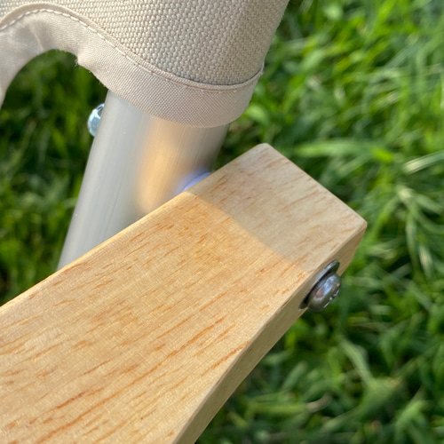 防水帆布折り畳みベンチ張り替えシート／サンドベージュ他全8色（即納