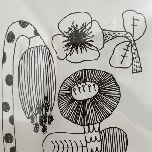 テクスチャーアート 絵画 花の絵 フラワーアート インテリア