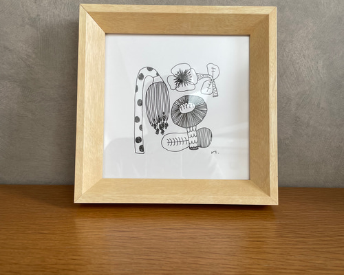 原画 北欧 手書き アート テクスチャーアート 現代アート インテリア