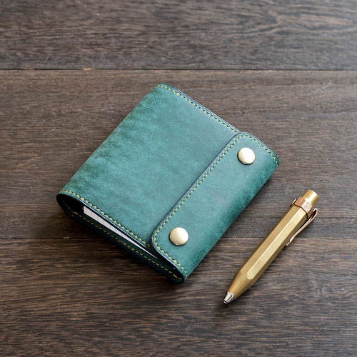 ロディアNo.11 横開きレザーカバー カラーオーダー メモ帳 革小物