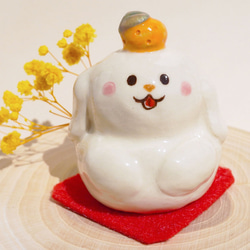 陶器]栗ダイスキ!!栗文鳥の置物[秋] その他置物 chopiandchoco 通販