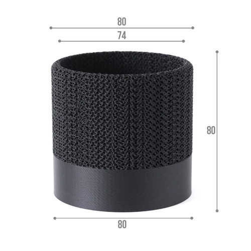 塊根植物 鉢 植木鉢 Adv-003 (80×80) シンプル おしゃれ 多肉 観葉