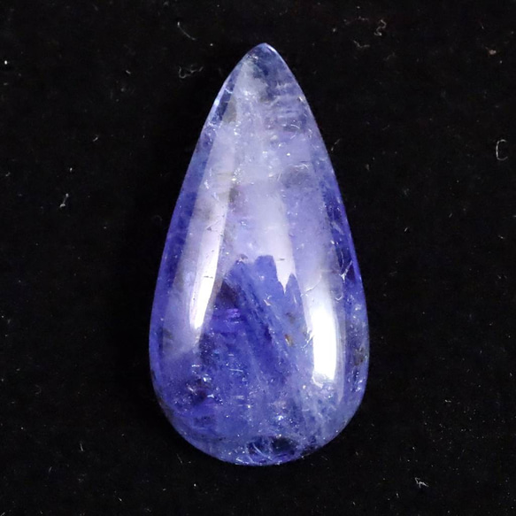 非加熱タンザナイト ルース 28mm ペアシェイプ 21.5ct #44226
