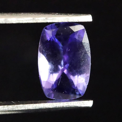 非加熱タンザナイト 8.8mmオーバル ファセットカット ルース 1.51ct 