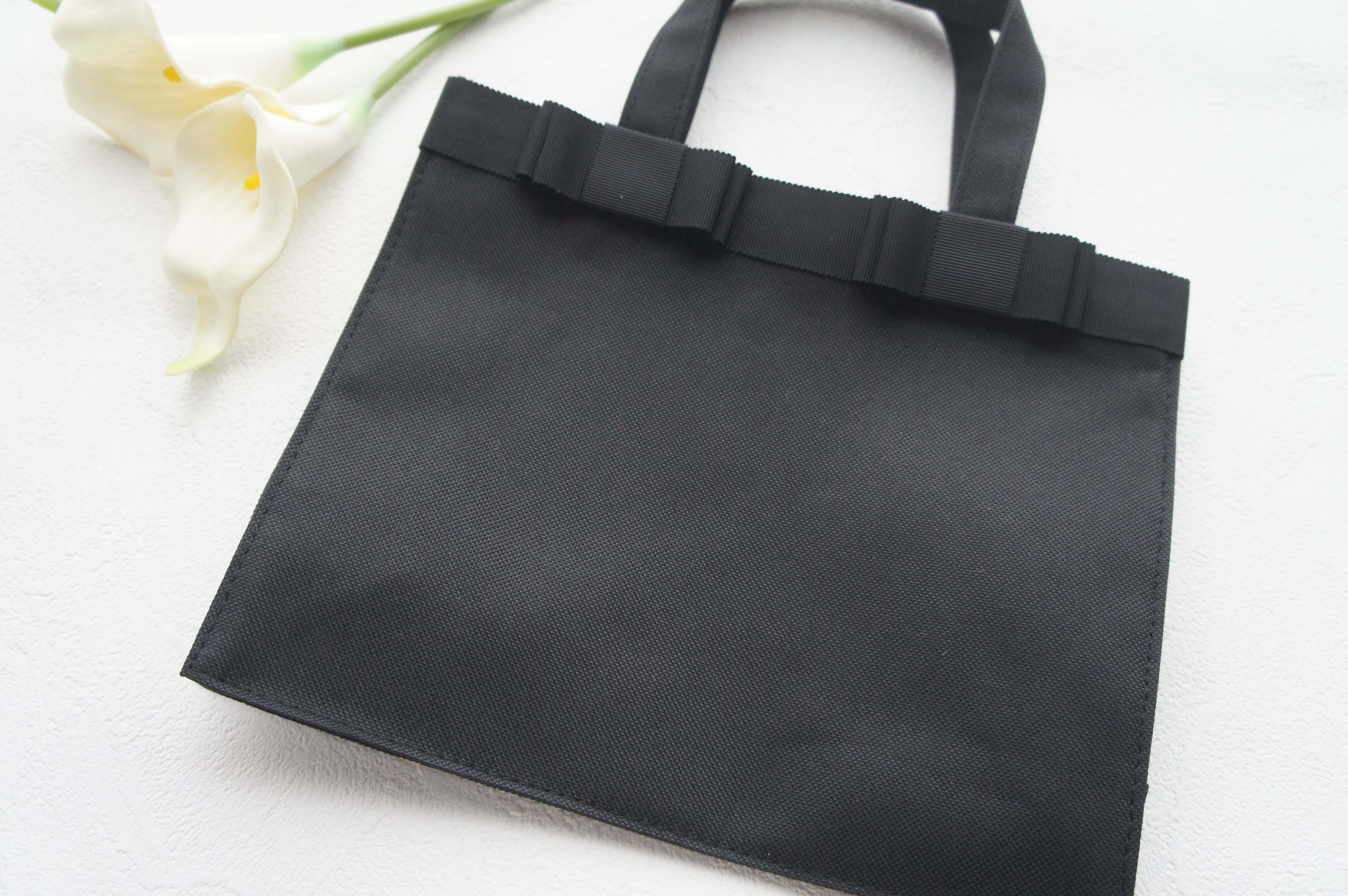 リボントートバッグ  A4トート　国産リボン　サブバッグ　セレモニーバッグ　お受験バッグ