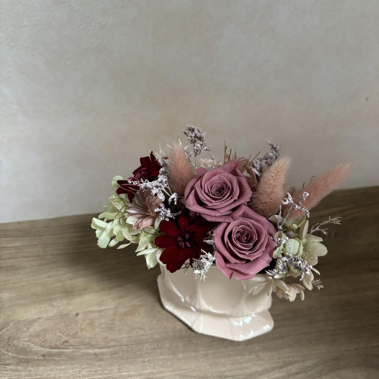 プリザーブドフラワー　アレンジメント