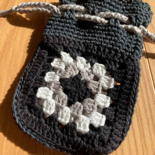 ☆グラニースクエア巾着☆ 巾着袋 ～pipo～ 通販 18320199｜Creema