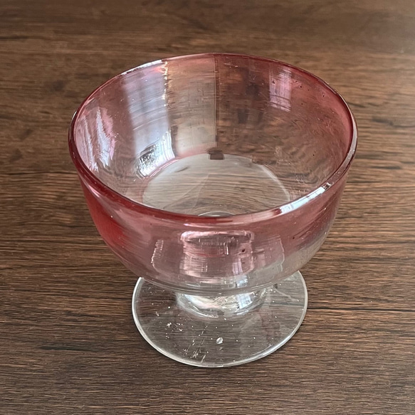 大正硝子 氷カップ 赤 お椀・ボウル・鉢 antique art nozomi 通販  