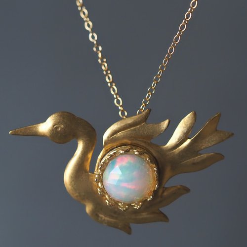 マーシャです。エチオピアオパールペンダント SVWGP-40-Opa__01.jpg