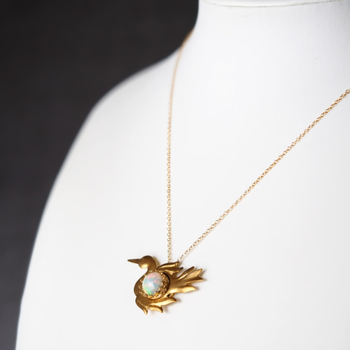 マーシャです。エチオピアオパールペンダント エチオピアオパールペンダントトップ（シルバー925/ゴールド