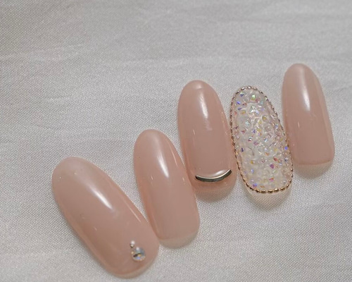 ピクシーネイル　チップ 10個セット シルバー装飾 既存サイズのみ】(2~3日発送)ピクシーネイル ネイルチップ（つけ